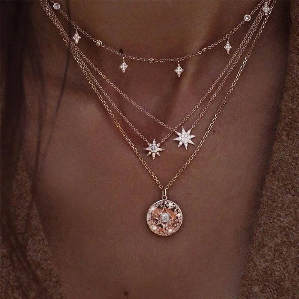 Multi-Layer Pearl Necklace