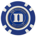 Officially Licensed Duke Blue Devils Poker Chip Ball Marker