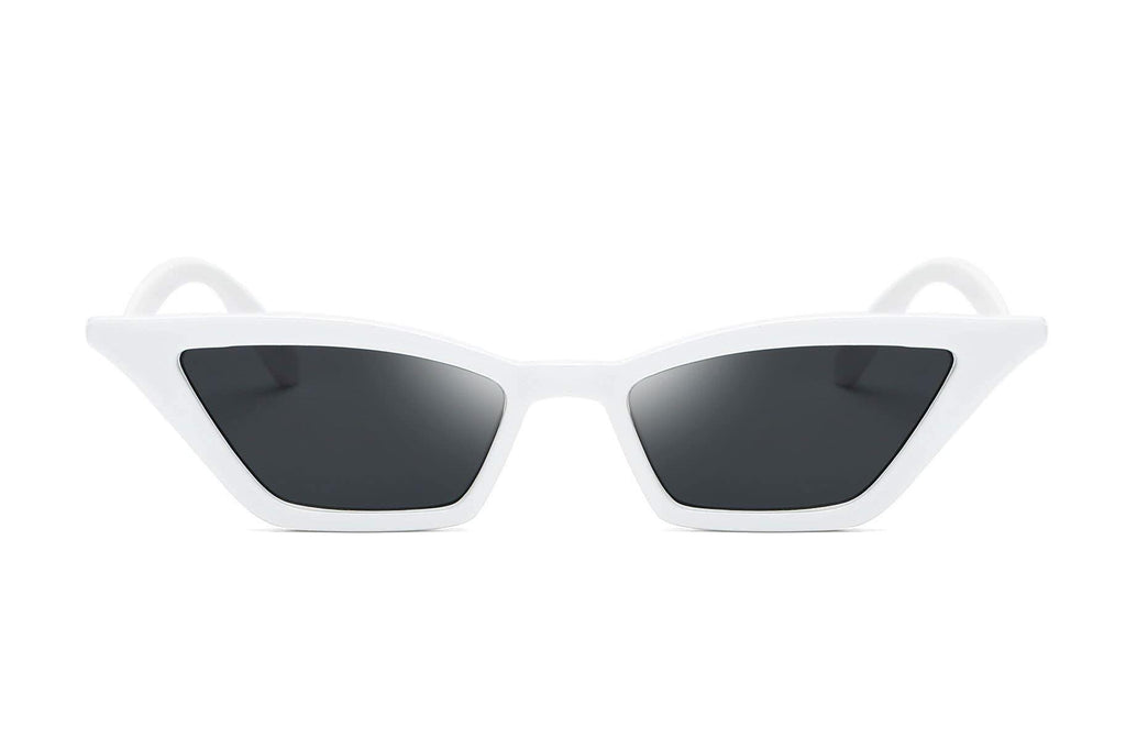 FEISEDY B2291 Cat Eye Sunglasses Women Vintage Small Square Shade Eyewear