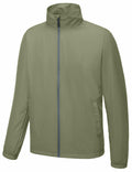 Little Donkey Andy Men's Windbreaker Jacket Lightweight Water-resistant Sage XL