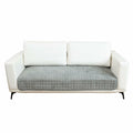 TAOMOCASTL Corduroy Sectional Sofa Cover Non Slip Washable Gray 28x70 1pc