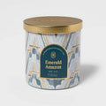 Threshold 2-Wick Limited Edition Jar Candle Emerald Amazon 15.1oz 2-Pack