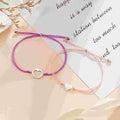 Luolinice First Day of School Mommy & Me Kindergarten Bracelets Gift Small