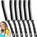 AUDELN Crevice Cleaning Brush 6pcs Hard Bristle Shower Bathroom Tools