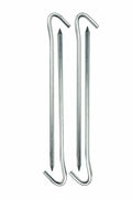 Coghlan's Steel Tent Pegs 7" 5mm Rust-Resistant Hook Top 4-Pack