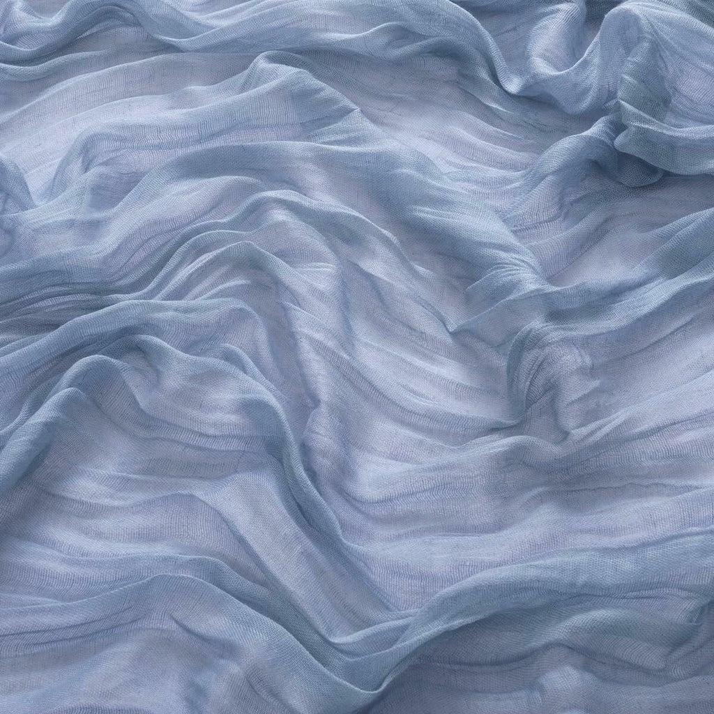 [Like New] MLMW 10 Pack Dusty Blue Cheesecloth Table Runner 160in Boho Gauze Rustic