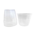 5 Pack 160ml Rice Measuring Cups Clear Plastic for Rice & Dry Ingredients
