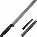 LiinkBeauty Stainless Steel Bread Knife 10-Inch Silver Small