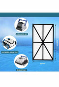 Tingf 2-Piece Pool Filter RCX70101PAK2 for TigerShark SharkVac AquaVac