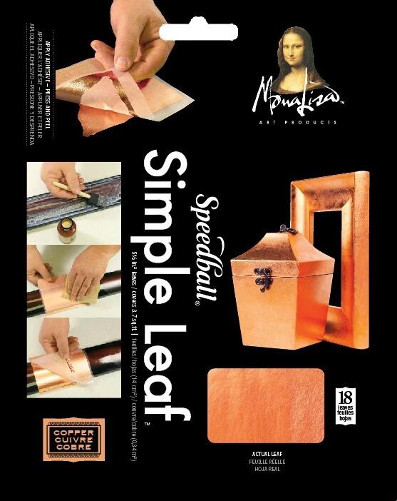 Speedball Mona Lisa Metal Leaf Liquid Adhesive Set of 2 - 2oz Each