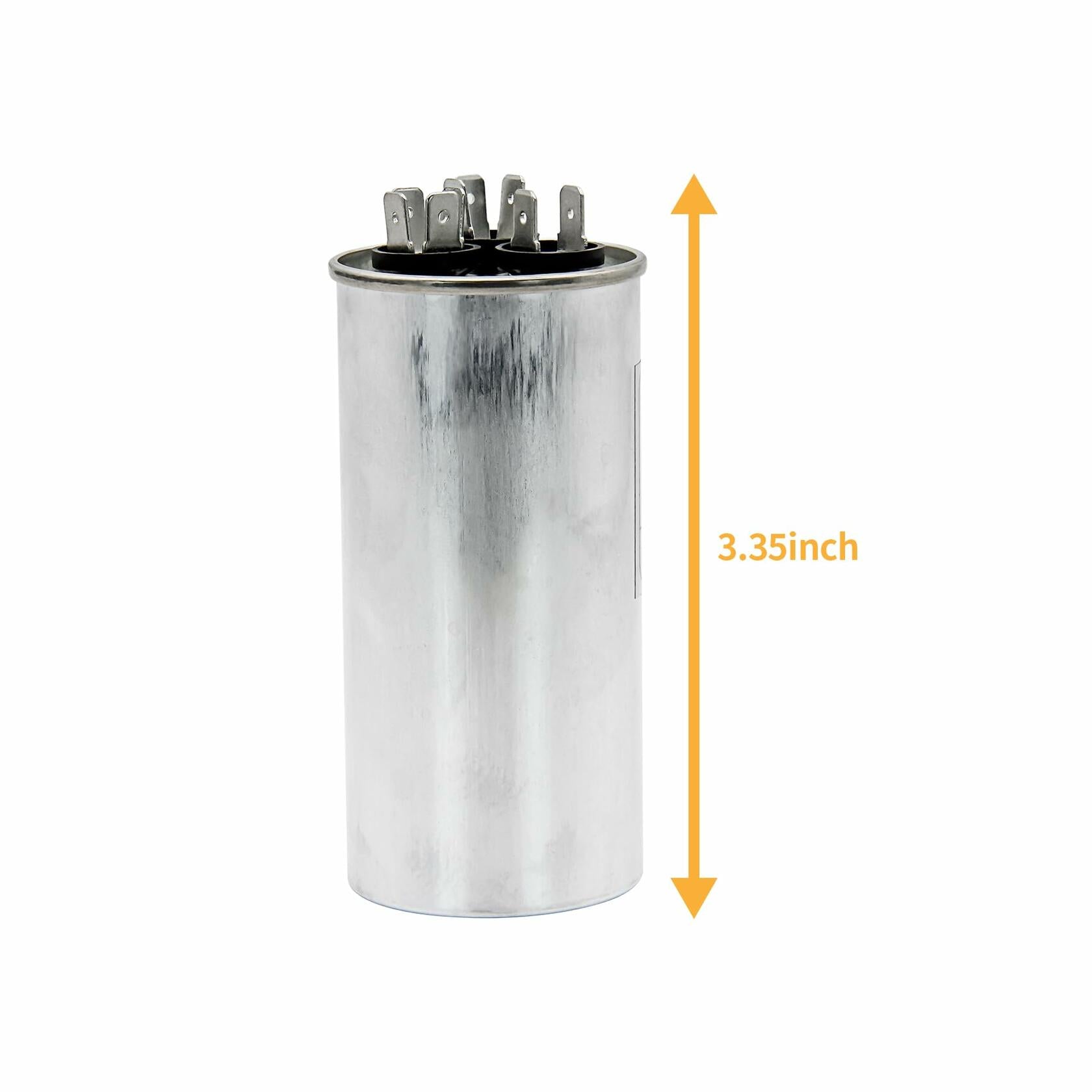 Denkuhin CBB65 Dual Run Capacitor 35+5uF 370/440VAC Air Conditioner Motor