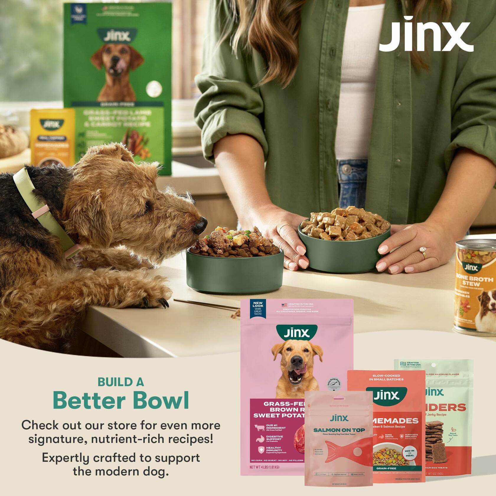 BestBy12/25 Jinx Freeze-Dried Dog Food Toppers Salmon on Top 3oz Natural