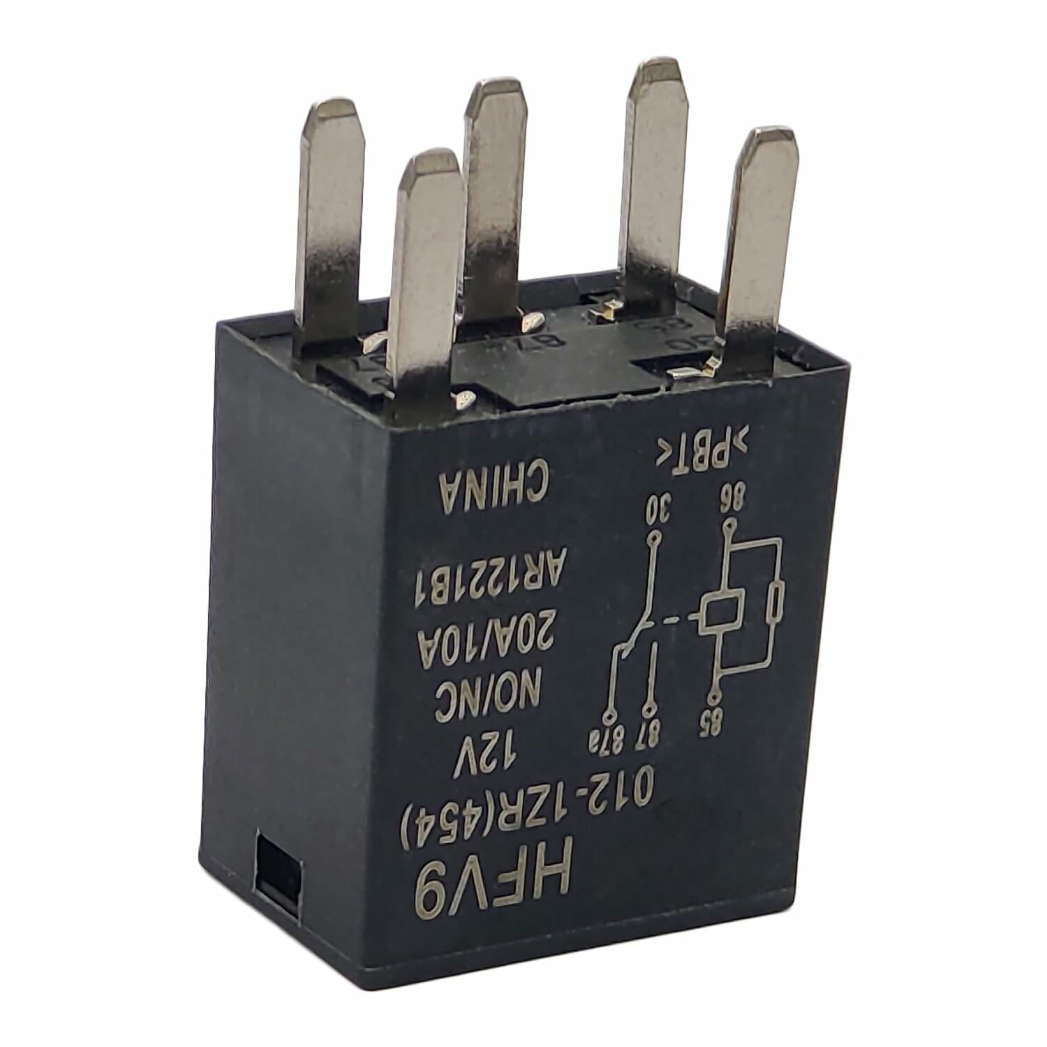 13361778 12V 20A 5-Pin Automotive Relay AC Cooling Fan General Purpose