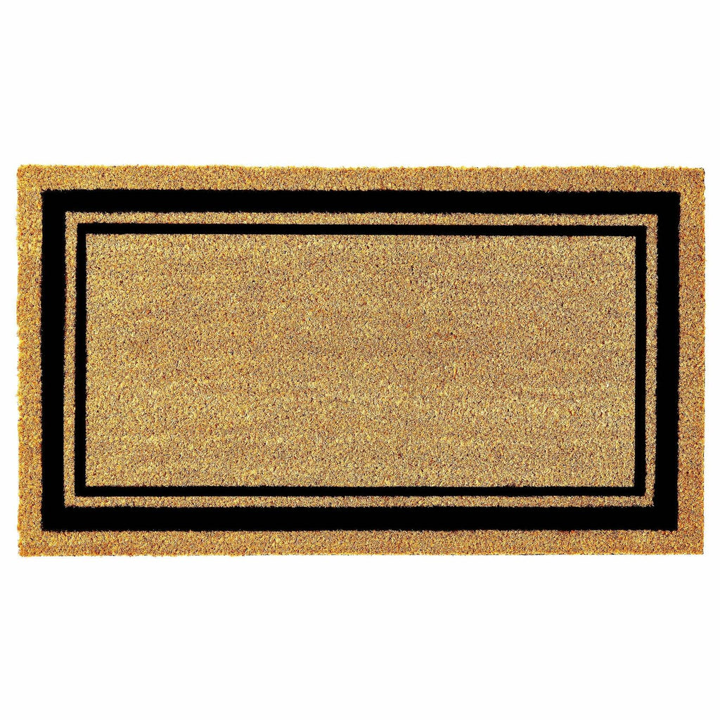 KANKUN Coco Coir Door Mat Heavy Duty Backing 17x30 Halloween2 Welcome