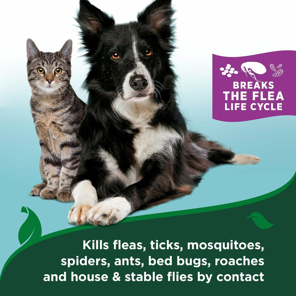 Vet's Best Flea & Tick Home Spray for Cats 32 oz Cotton Spice Scent