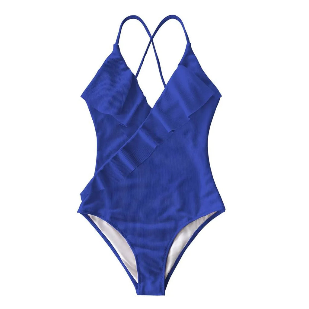 Ruffled One Piece Swimsuits