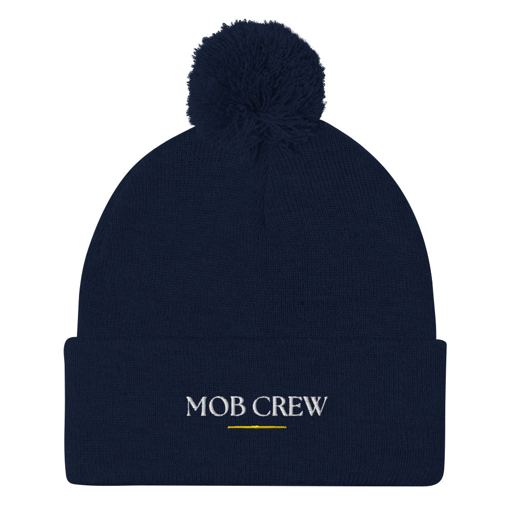 Mob Crew Pom-Pom Beanie