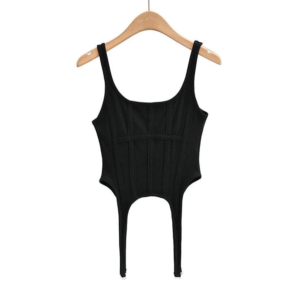 Punk Style Crop Top