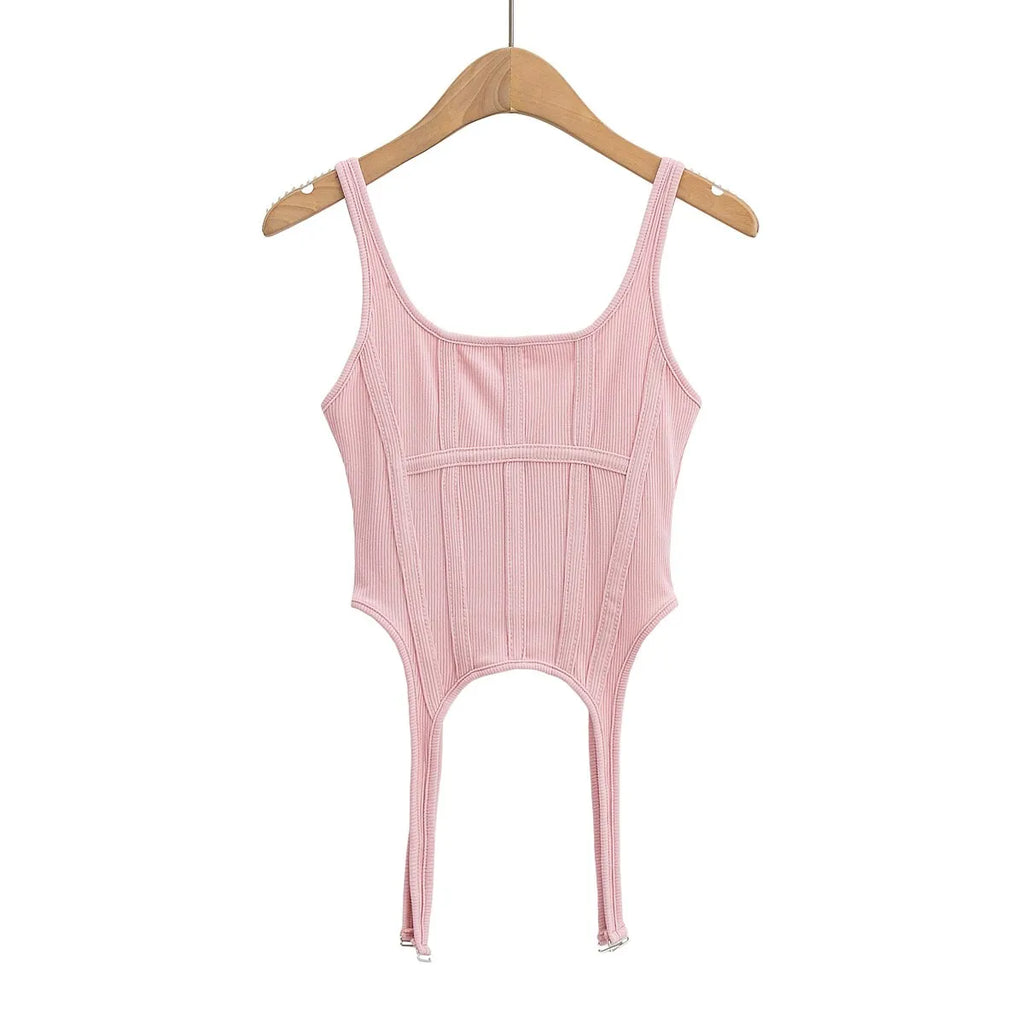 Punk Style Crop Top