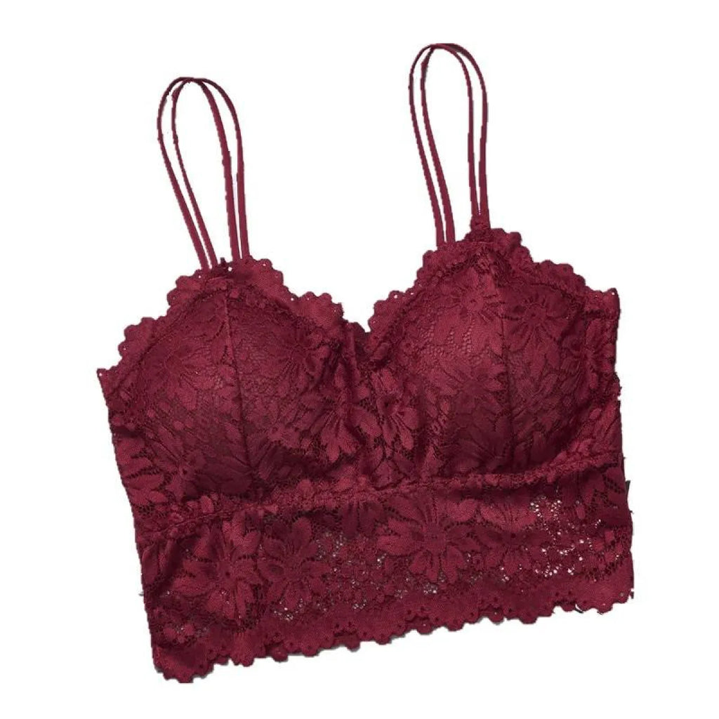 Lace V Neck Bralette