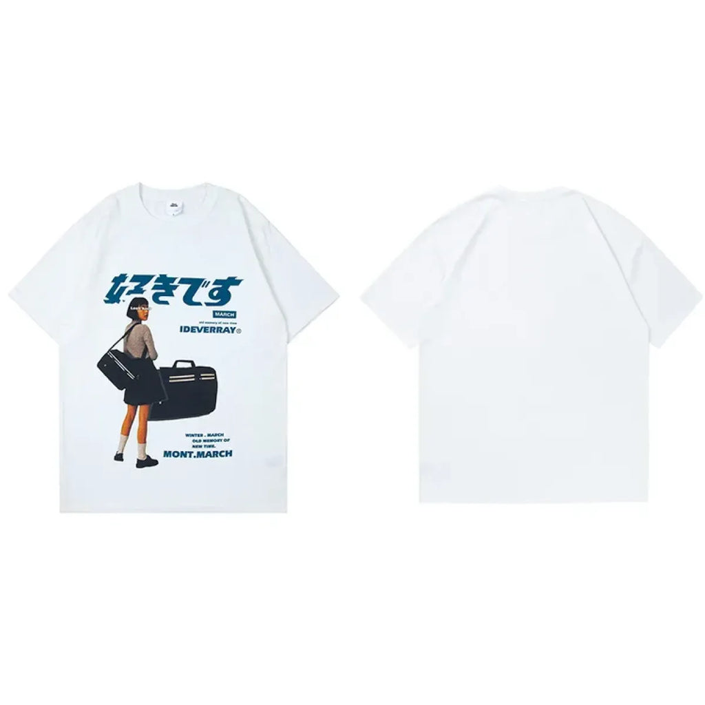 Retro Traveler Tee – Vintage-Inspired Journey Graphic Shirt