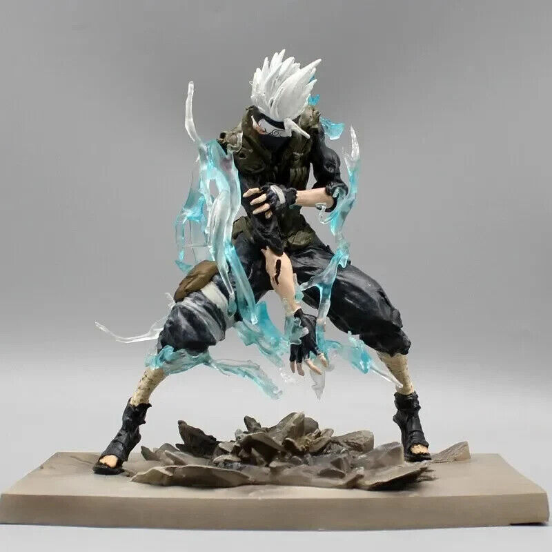 Kakashi Hatake Of The Sharingan Figure, Raikiri Lightning Blade Cutter Anime Figurines