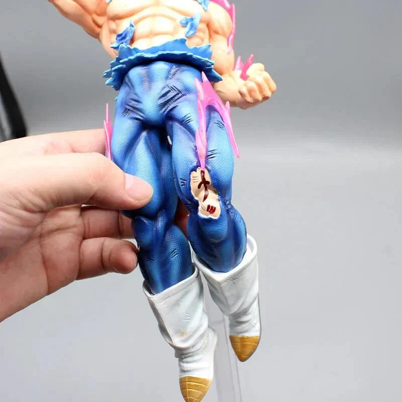Vegeta Ultra Ego and Super Saiyan Blue Swappable Heads Anime Figure, Dragon Ball Z Action Figurines