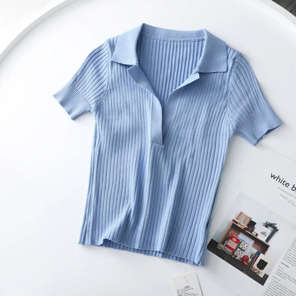 Women's Short Sleeved Polo
