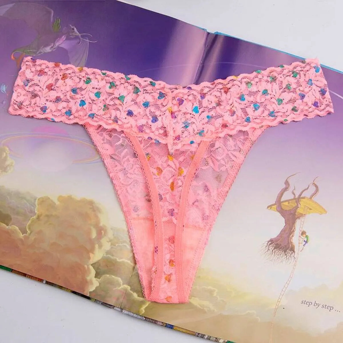 Silk Sexy Thongs for Women