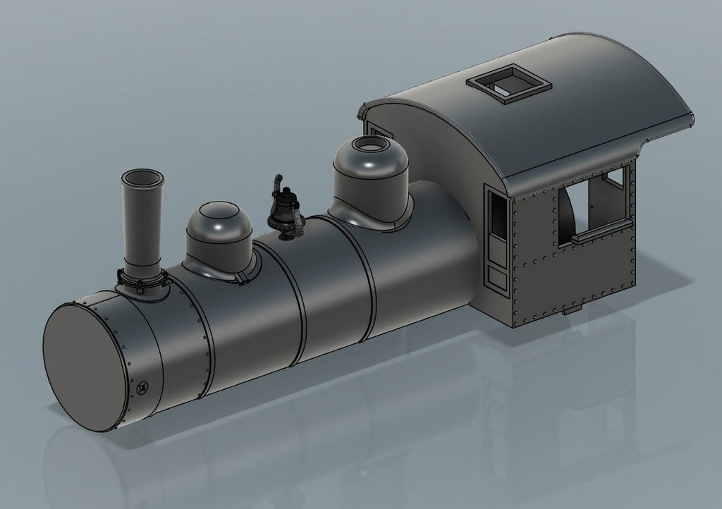 SJP Ax30 Mogul smooth steam dome