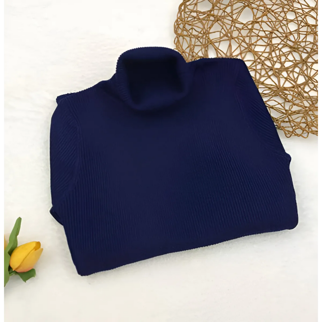Turtleneck Sweater Dress
