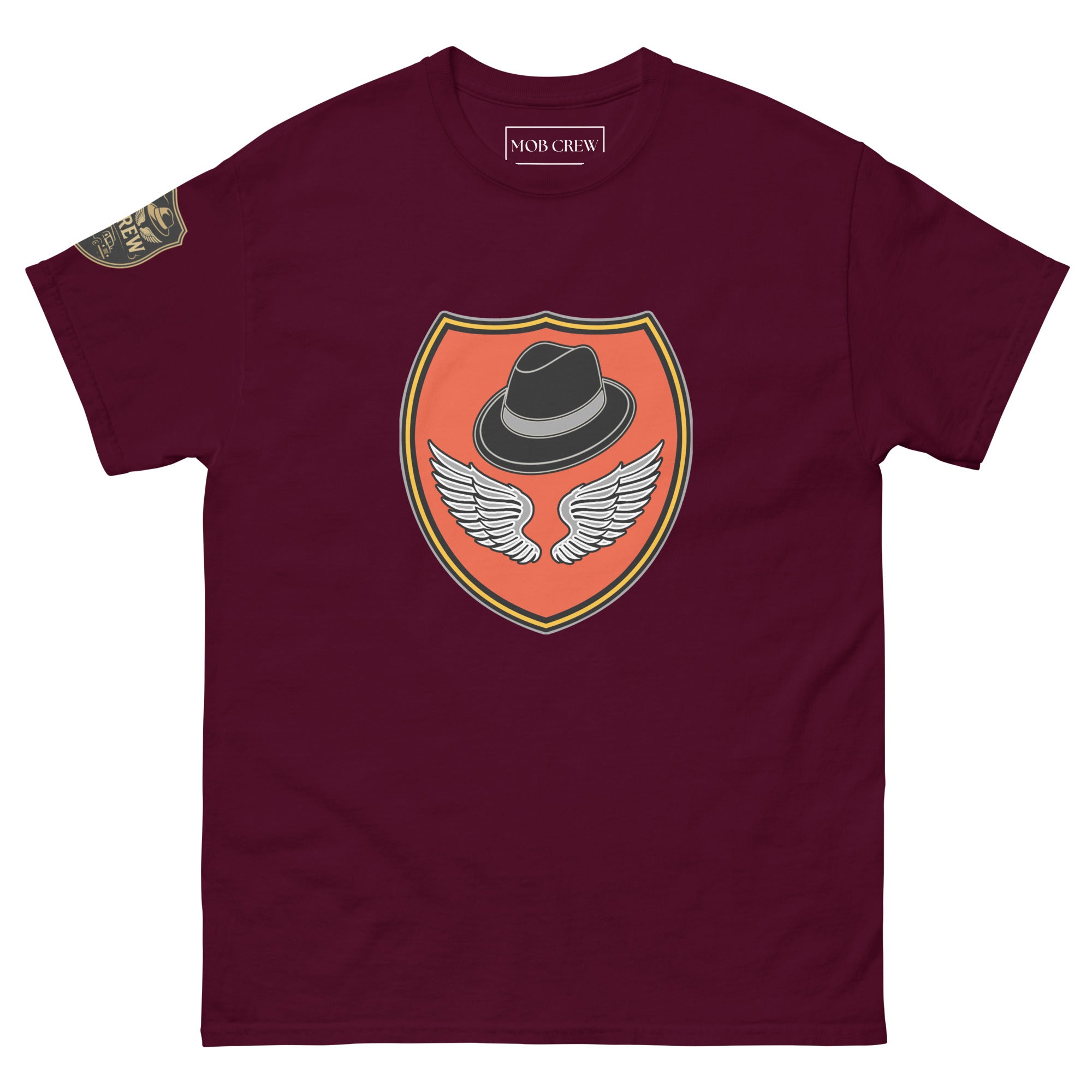 Mob Crew DeAngelo Family Crest Tee - Classic Style for Family Pride