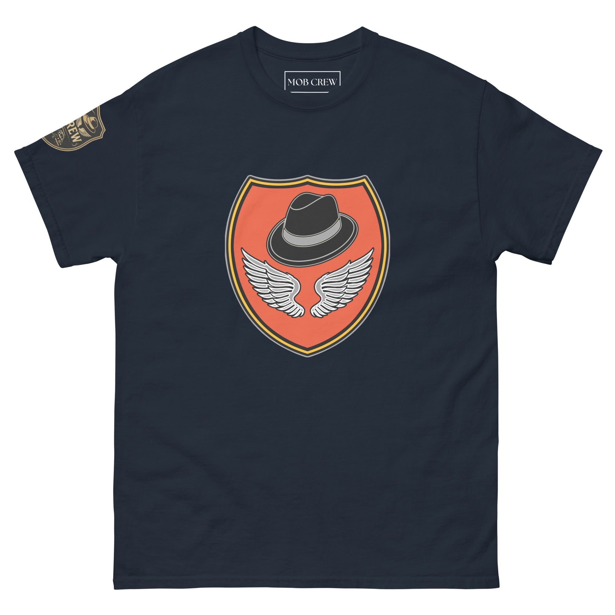 Mob Crew DeAngelo Family Crest Tee - Classic Style for Family Pride