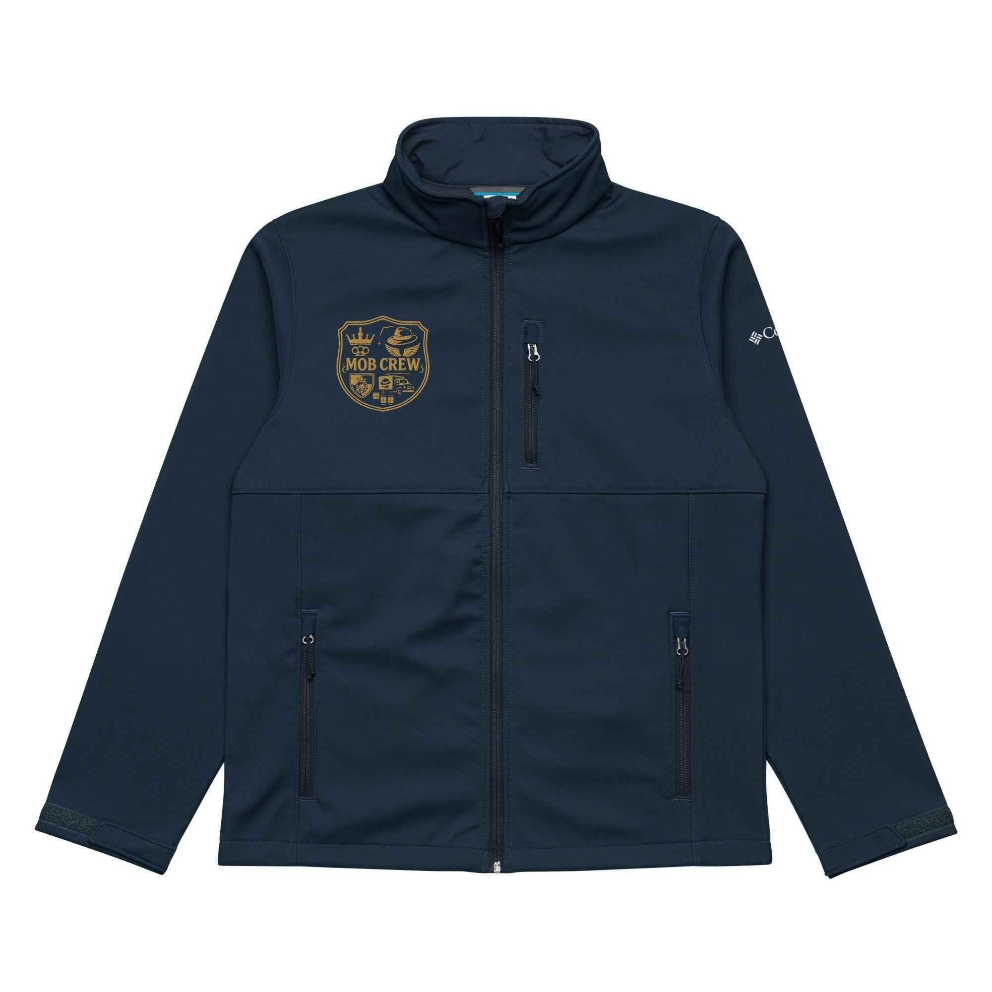 Mob Crew Columbia Jacket - Soft Shell Performance with Stylish Crest