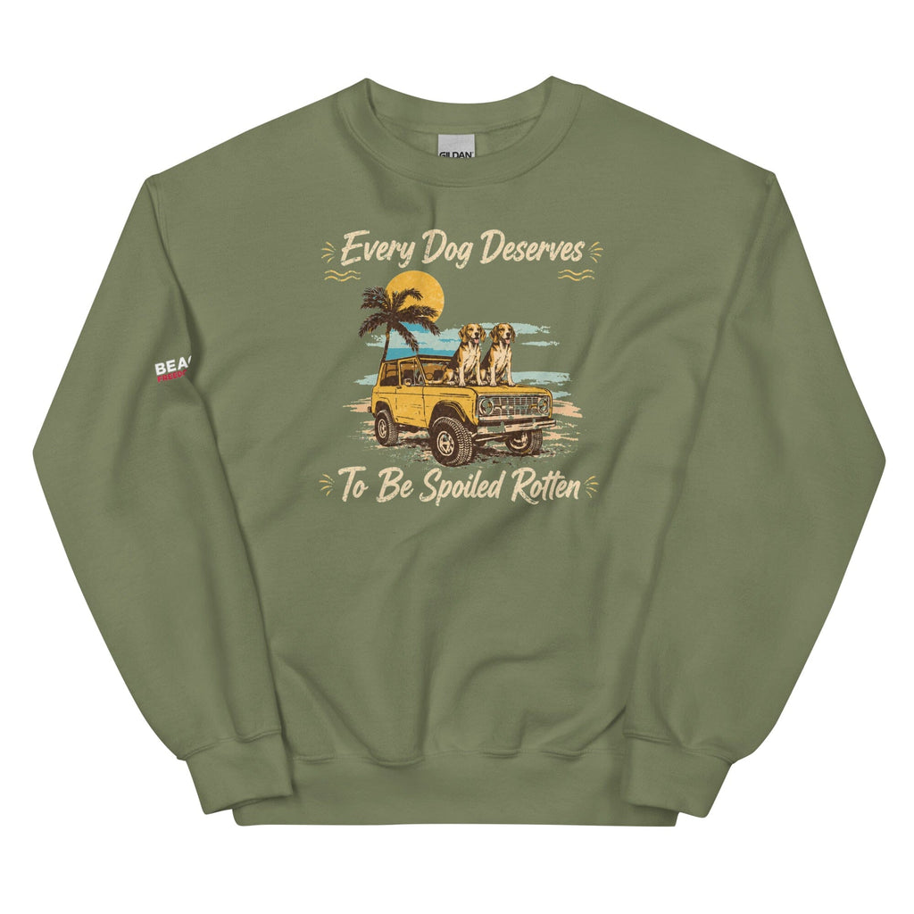 Spoiled Rotten Uni Crewneck (All Profit Donated)