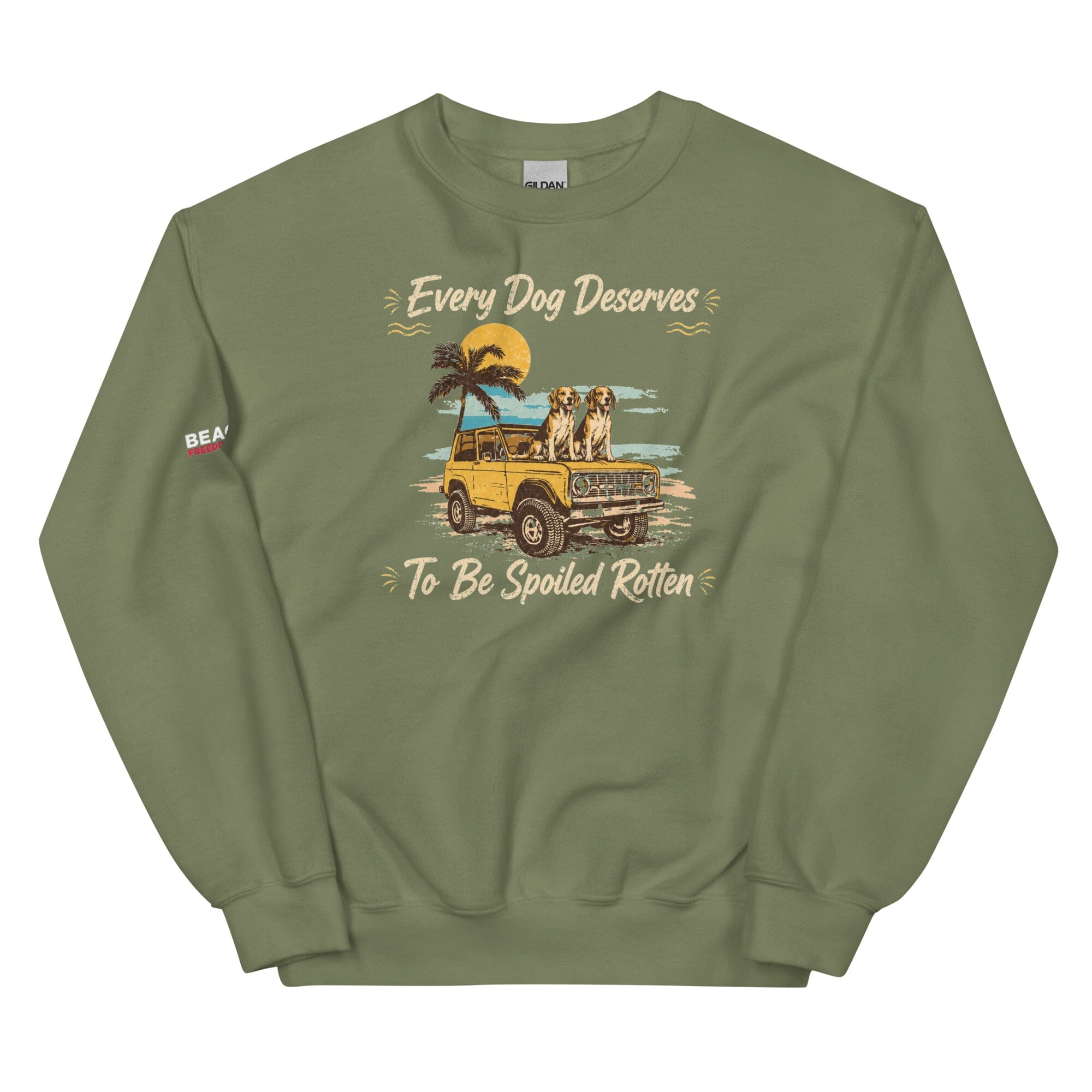 Spoiled Rotten Uni Crewneck (All Profit Donated)