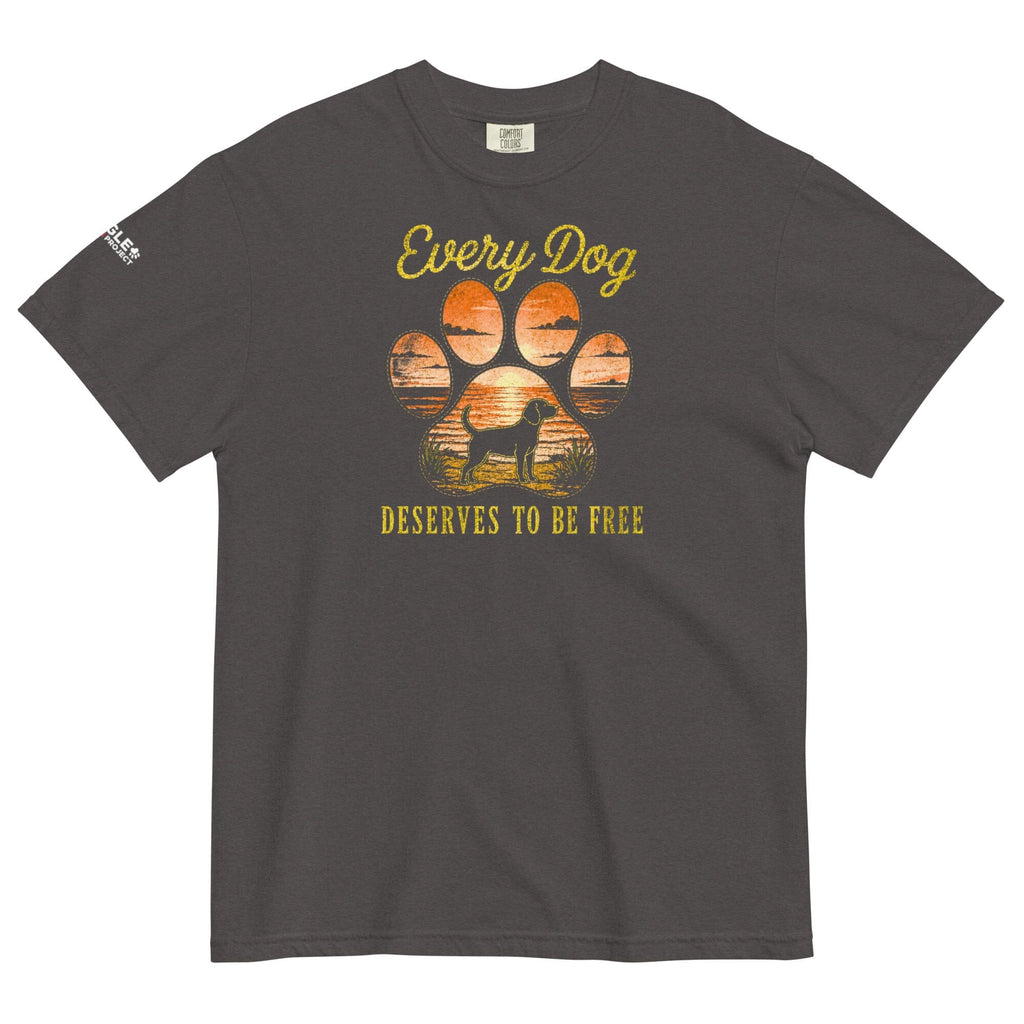 Free Western Paw Pigment Dyed Uni T (All Profit Donated)