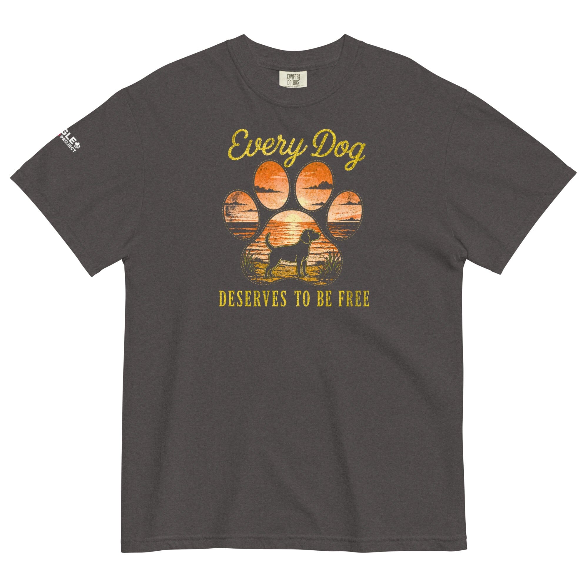 Free Western Paw Pigment Dyed Uni T (All Profit Donated)