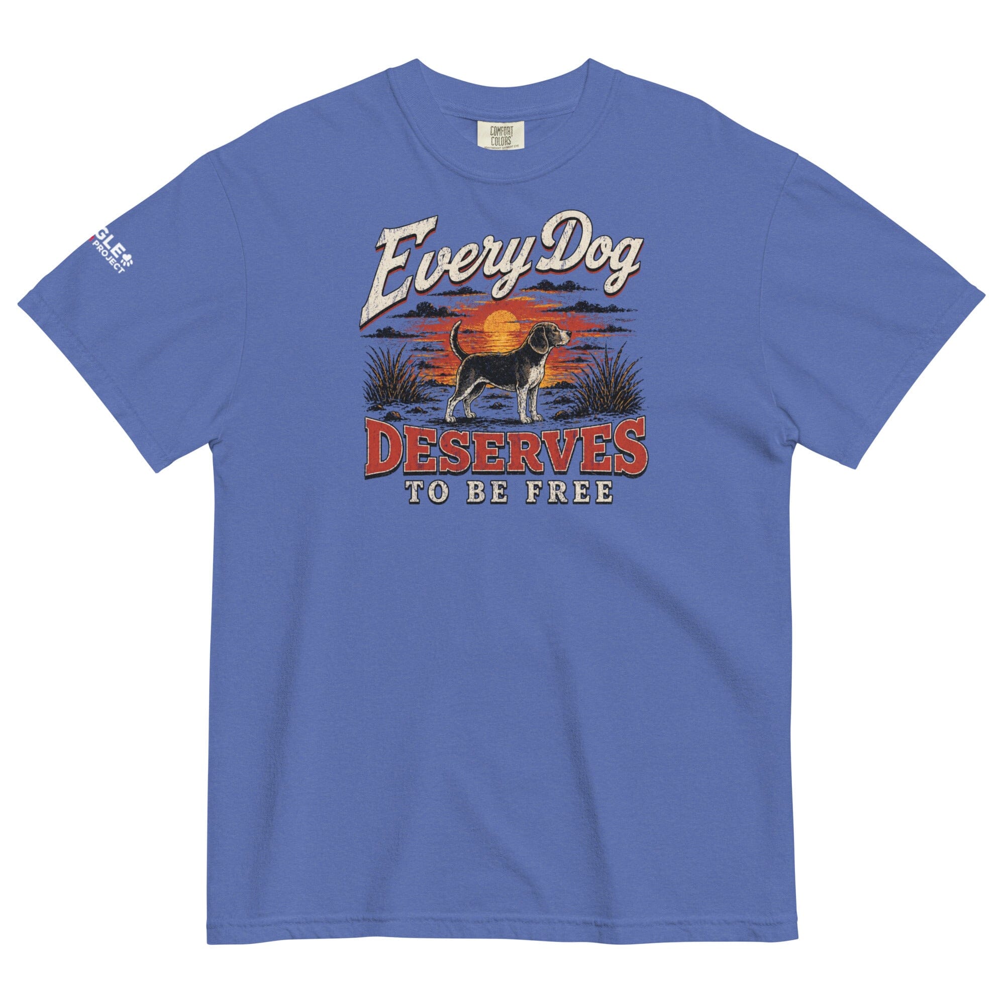 Free Vintage Vibes Pigment Dyed Uni T (All Profit Donated)
