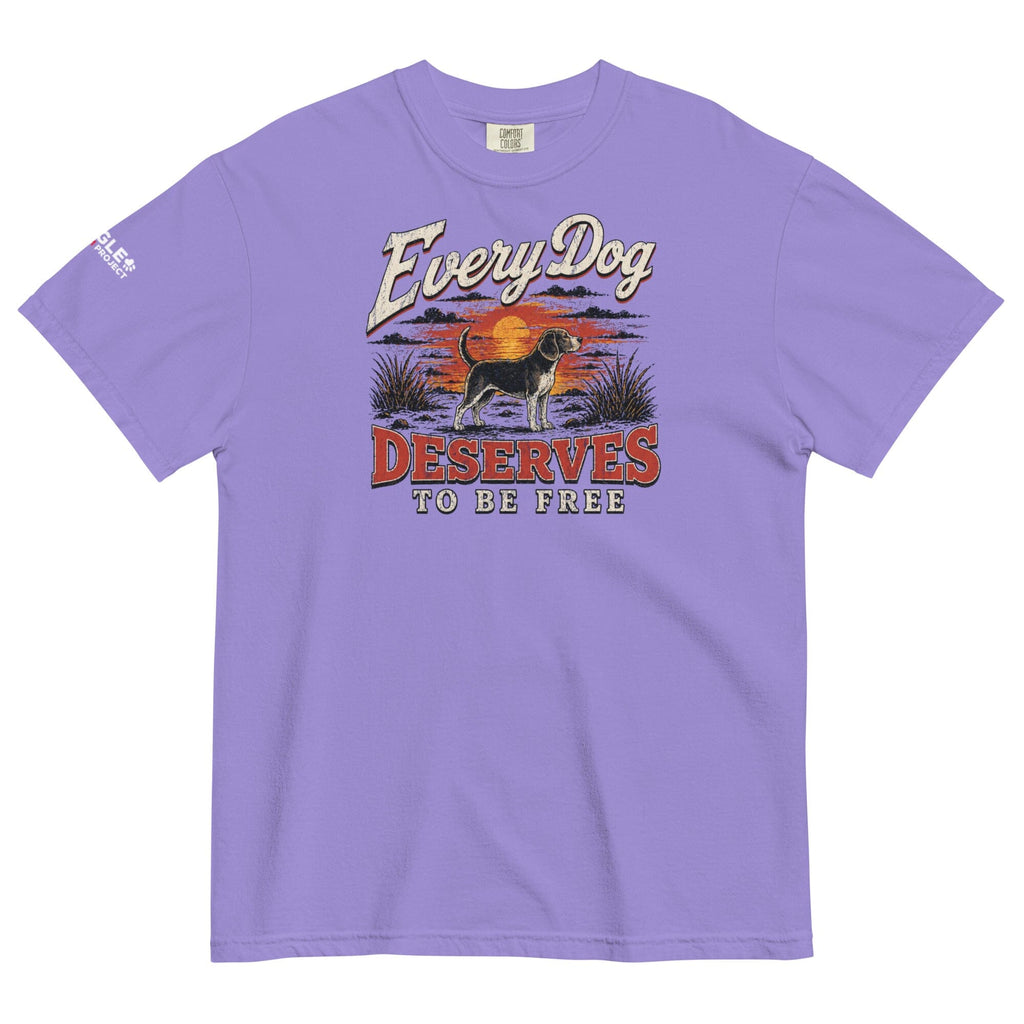 Free Vintage Vibes Pigment Dyed Uni T (All Profit Donated)