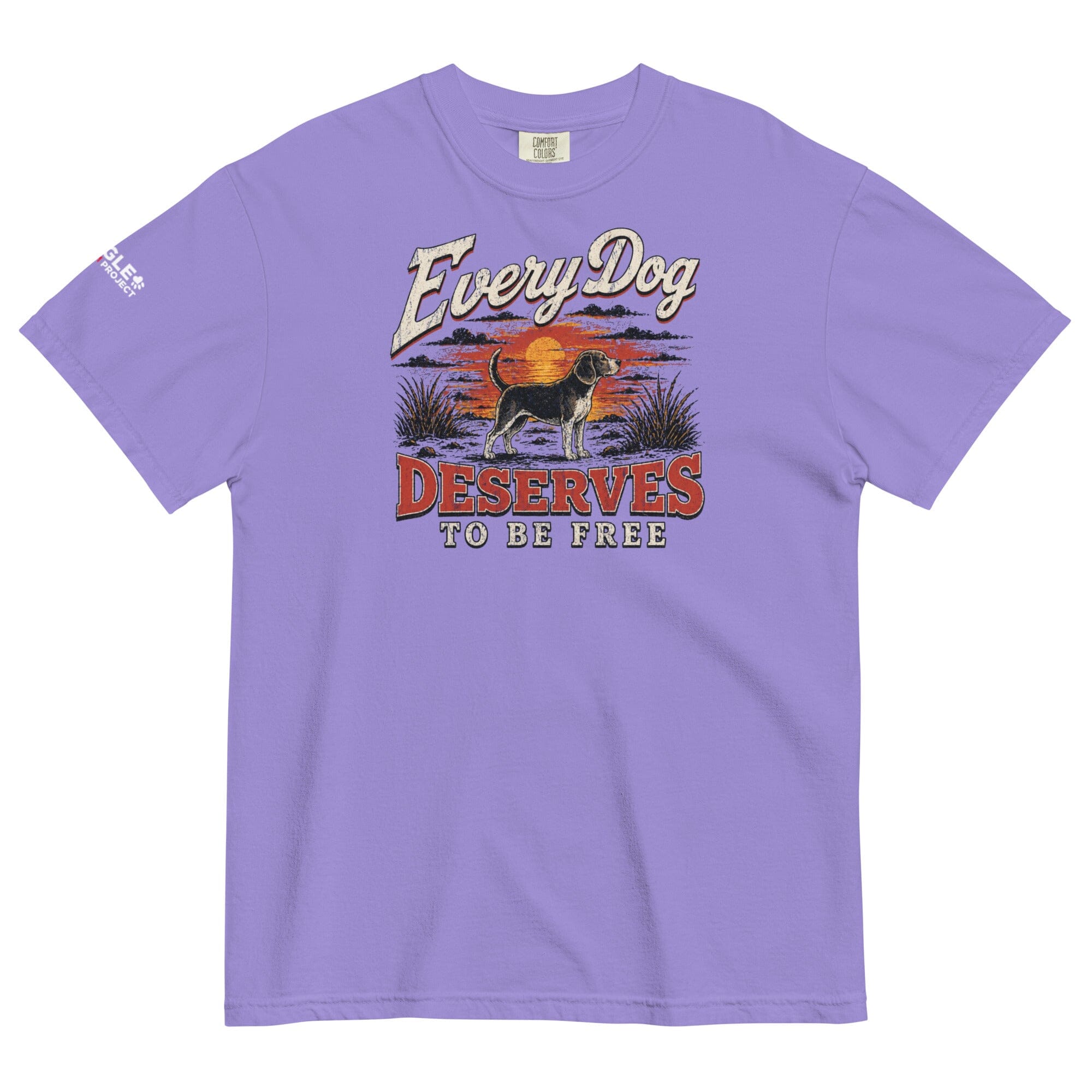 Free Vintage Vibes Pigment Dyed Uni T (All Profit Donated)