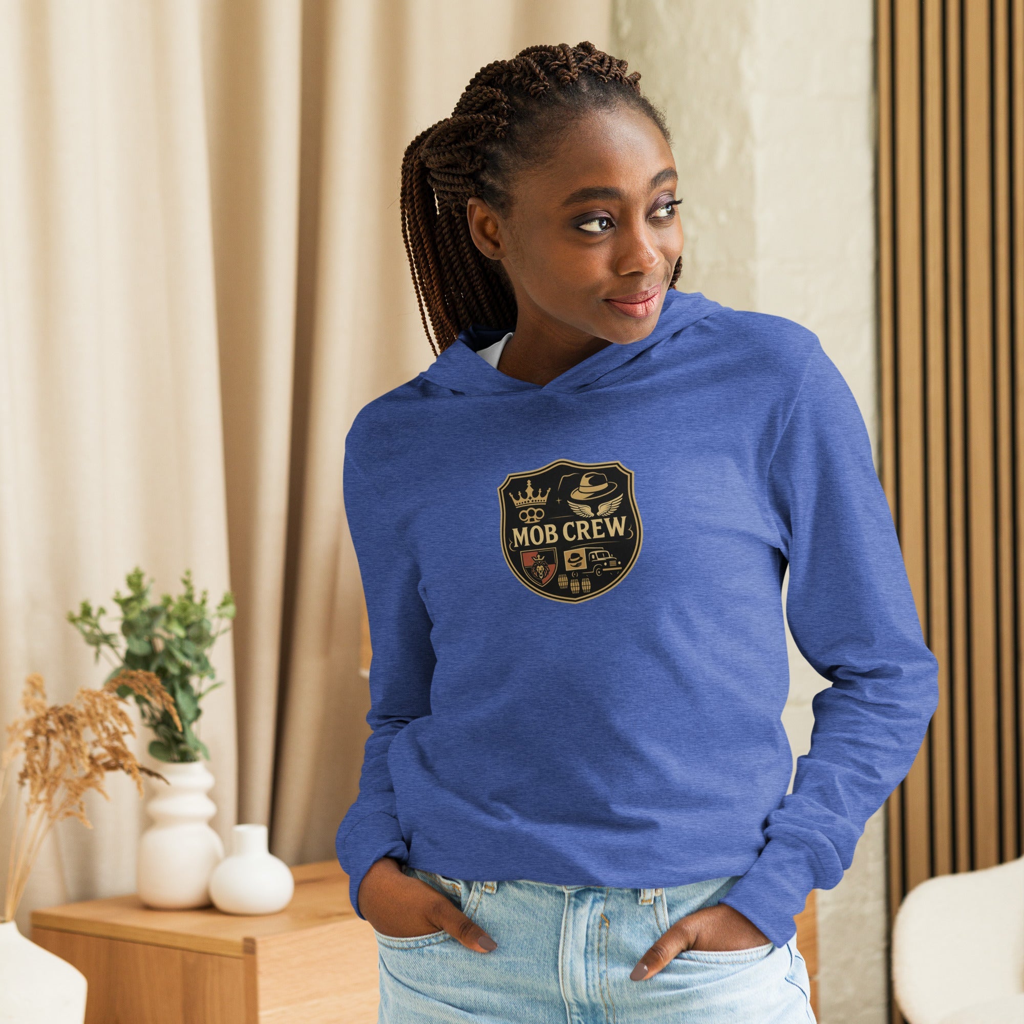 Mob Crew Hooded Long Sleeve T-Shirt – Ultimate Comfort and Style