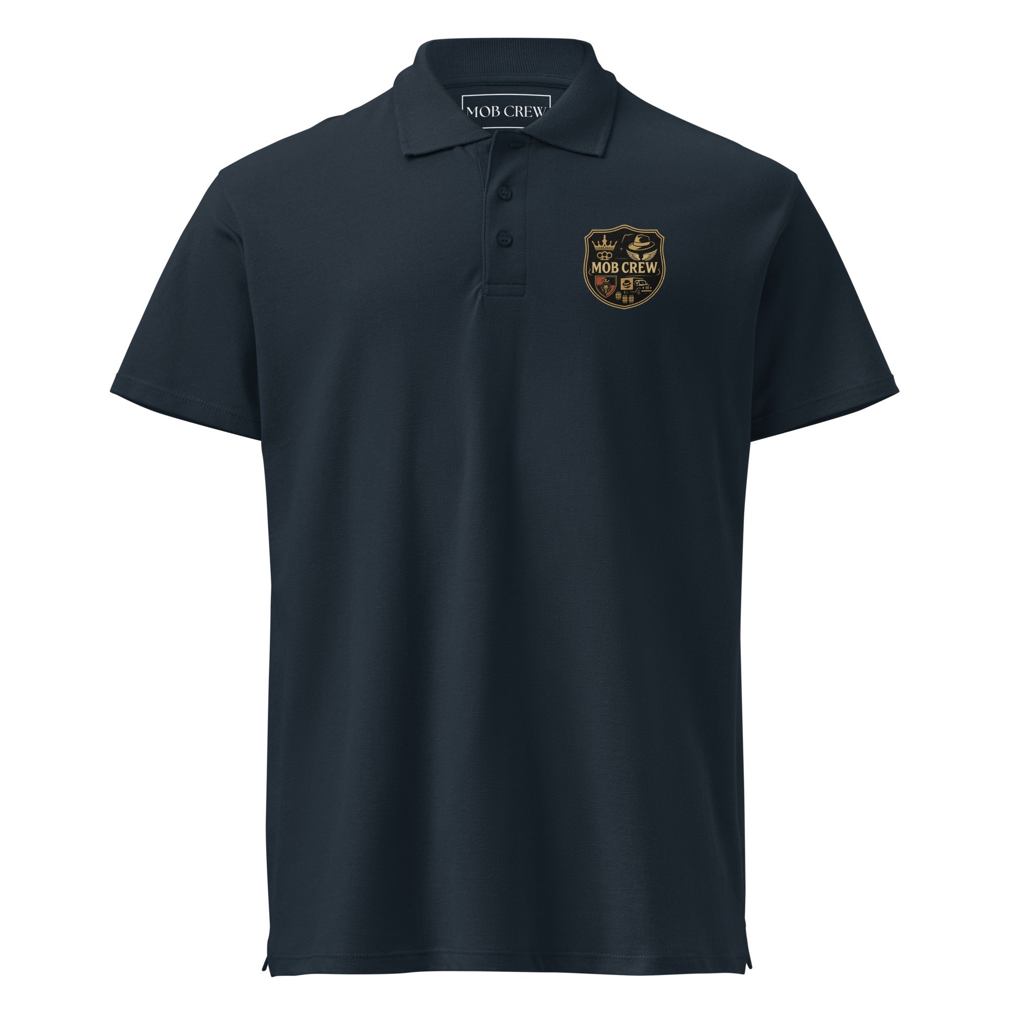 Mob Crew Premium Polo Shirt - Stylish and Comfortable Men's Apparel