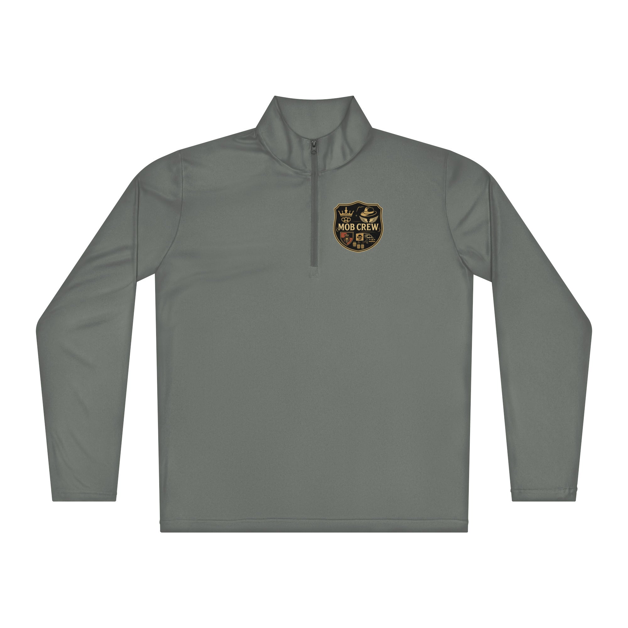 Mob Crew Pullover Shirt Lightweight Quarter-Zip