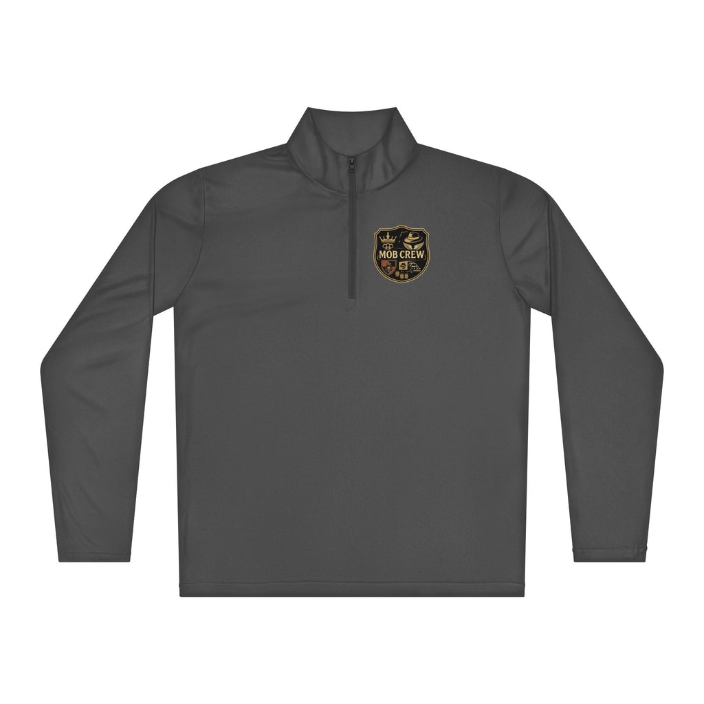Mob Crew Pullover Shirt Lightweight Quarter-Zip