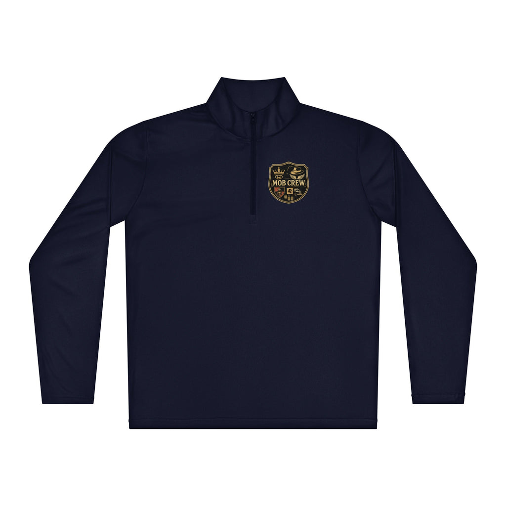 Mob Crew Pullover Shirt Lightweight Quarter-Zip