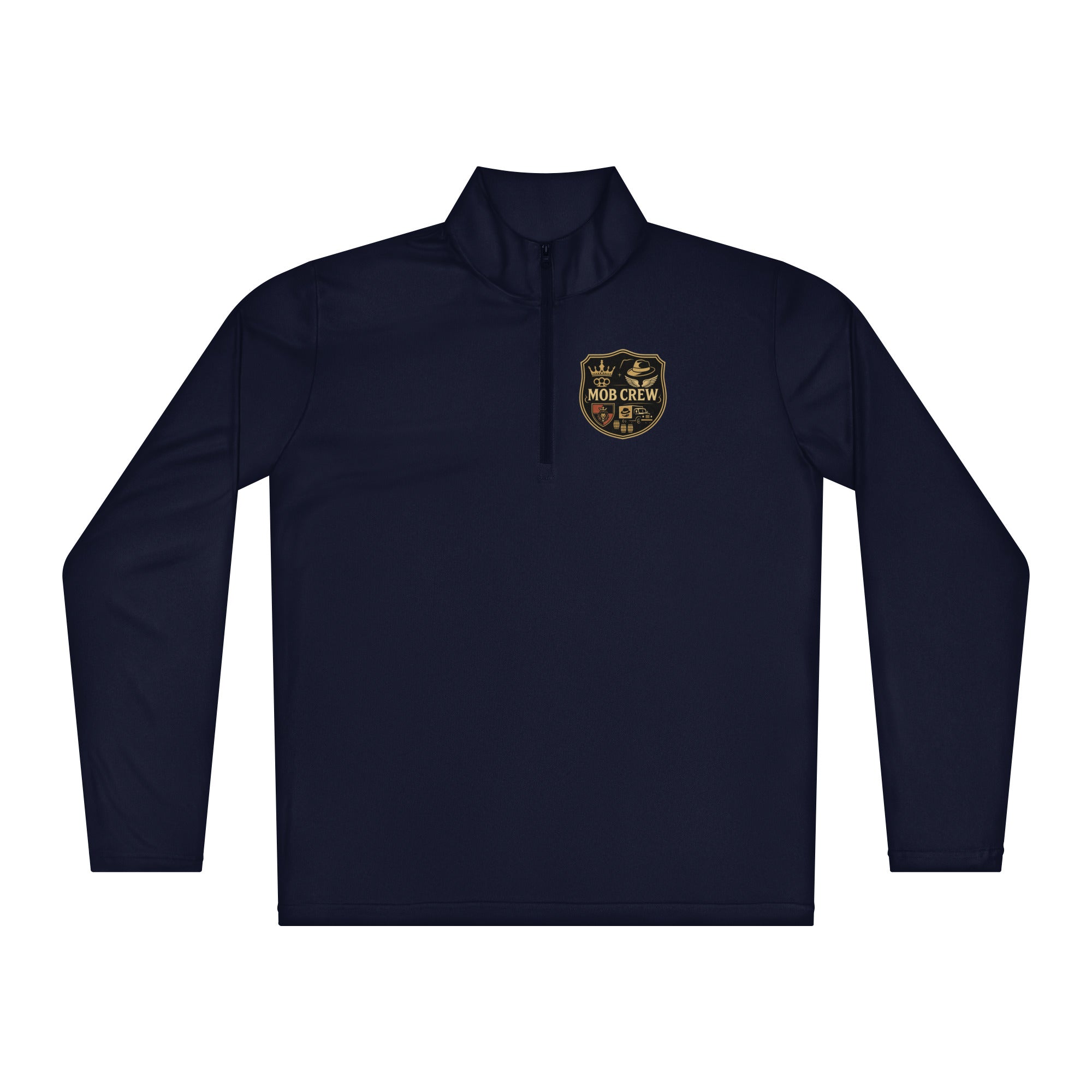 Mob Crew Pullover Shirt Lightweight Quarter-Zip