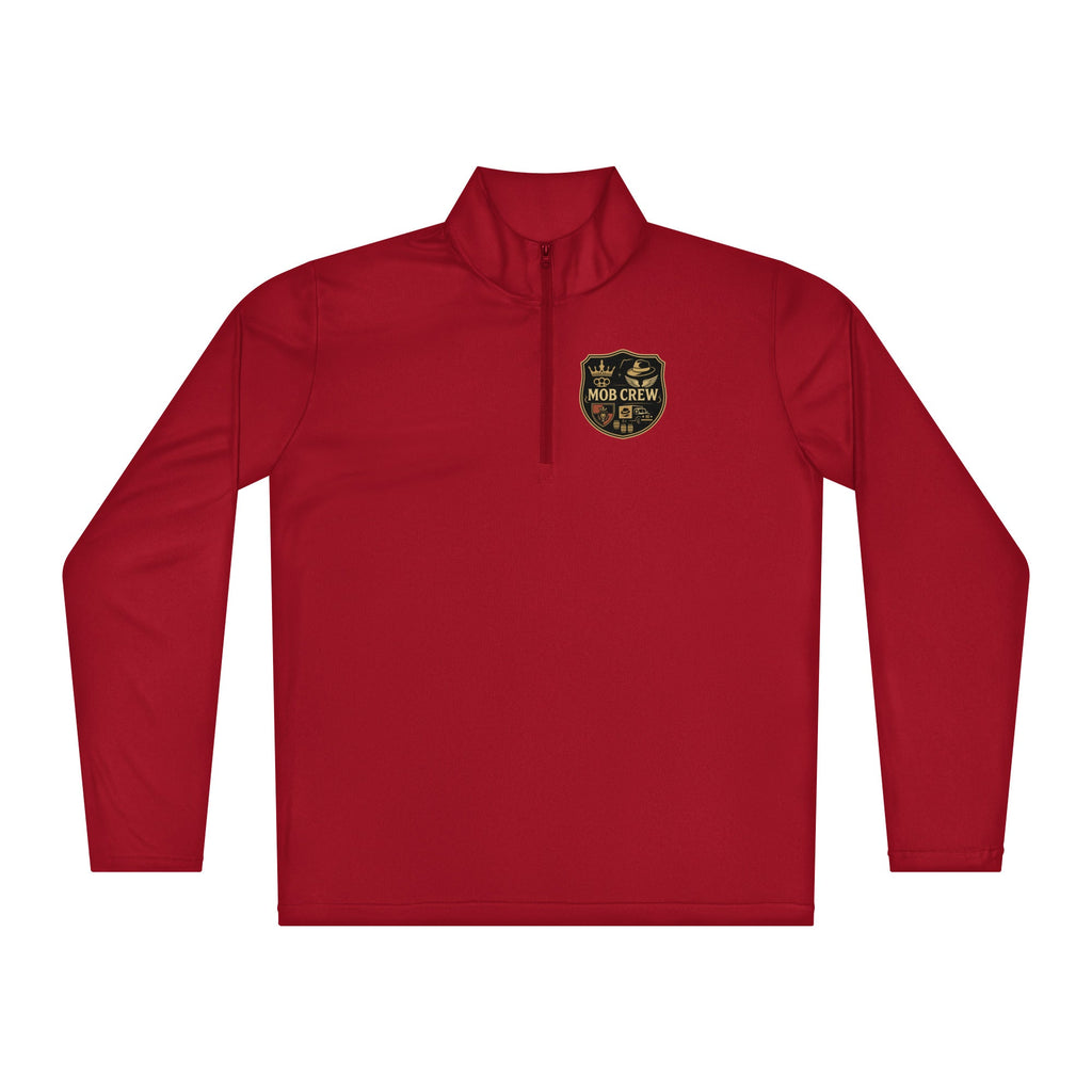 Mob Crew Pullover Shirt Lightweight Quarter-Zip