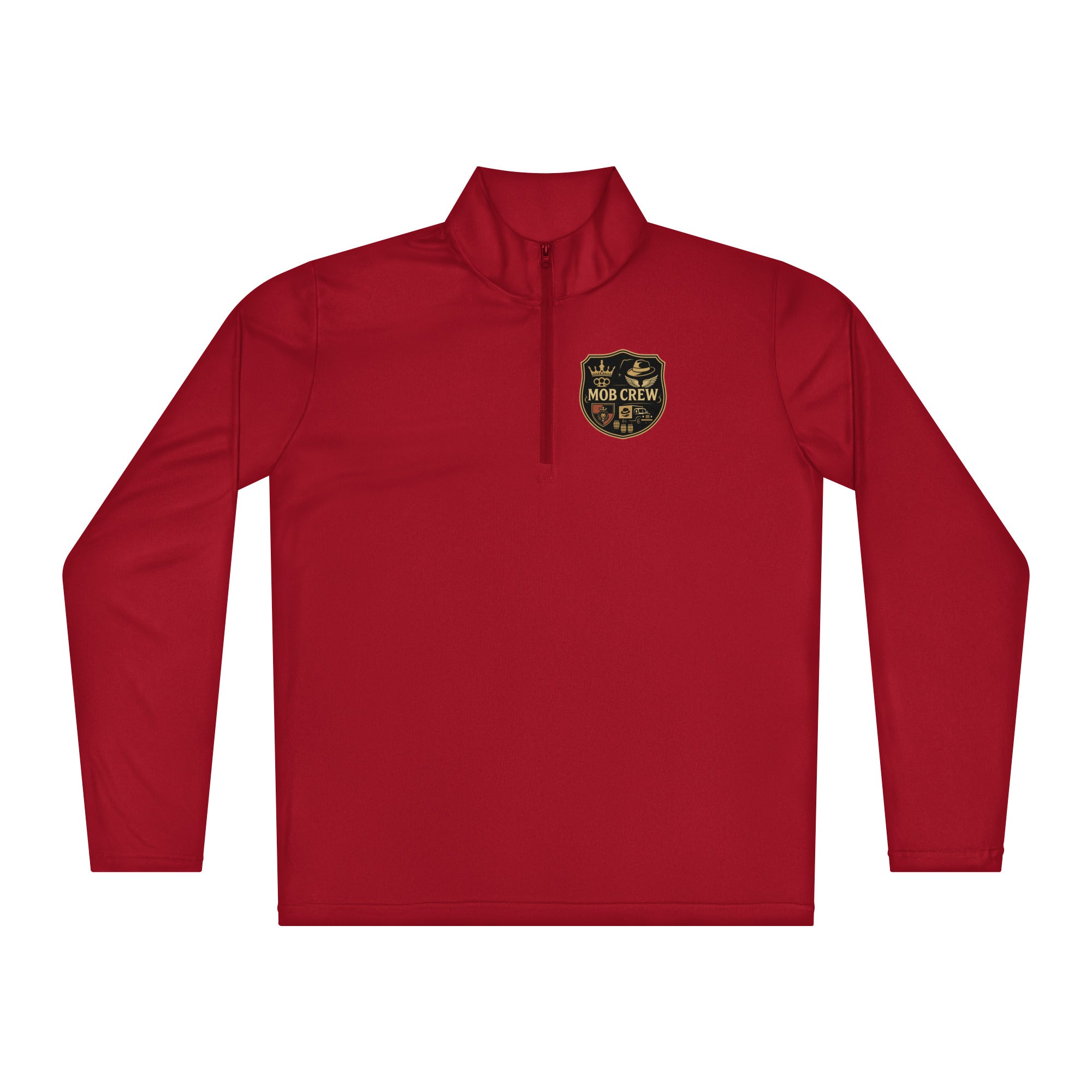 Mob Crew Pullover Shirt Lightweight Quarter-Zip