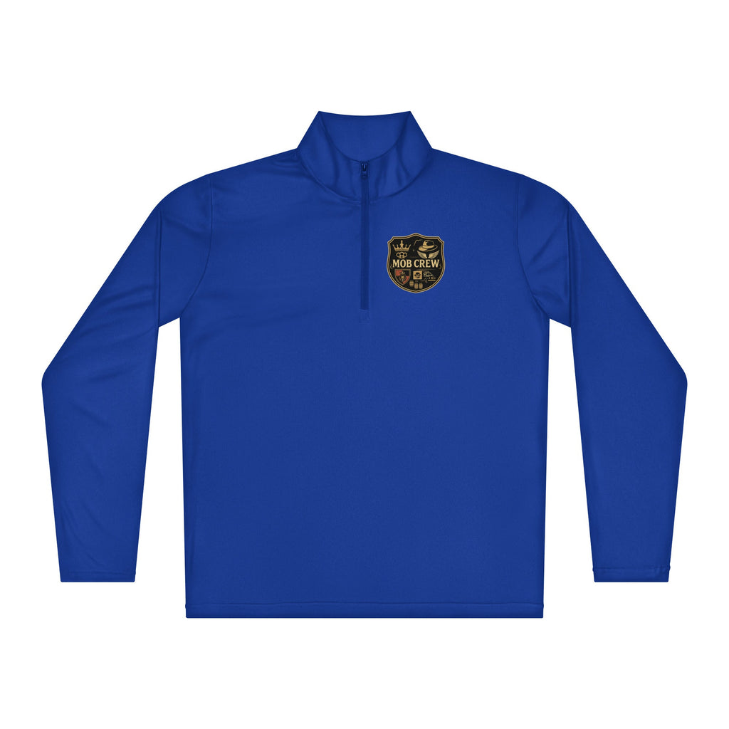Mob Crew Pullover Shirt Lightweight Quarter-Zip